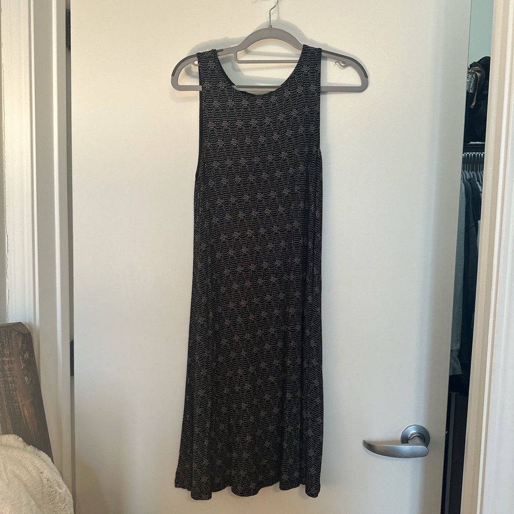 Black pattern dress